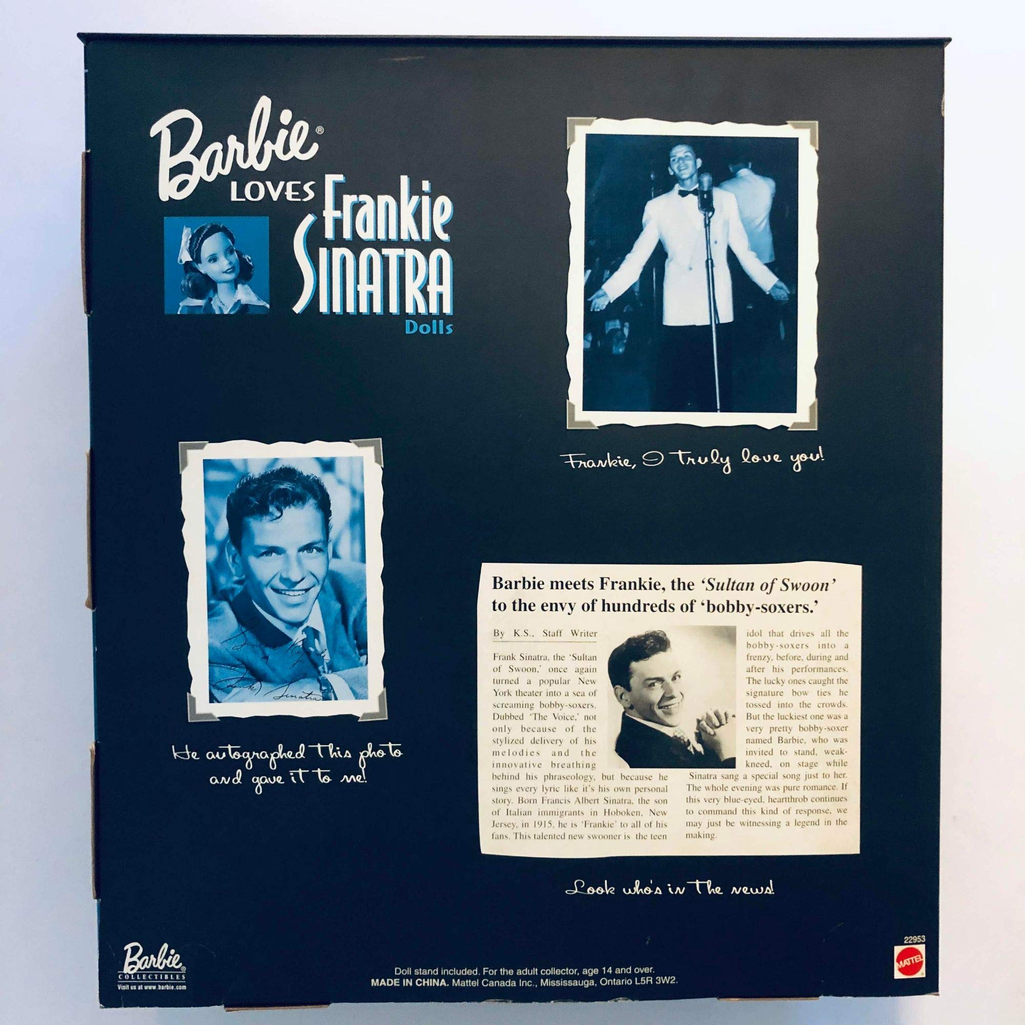 Amazon.co.jp: Barbie Loves Frank Sinatra Collectors Edition Set